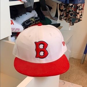 Boston Red Sox throwback baseball hat